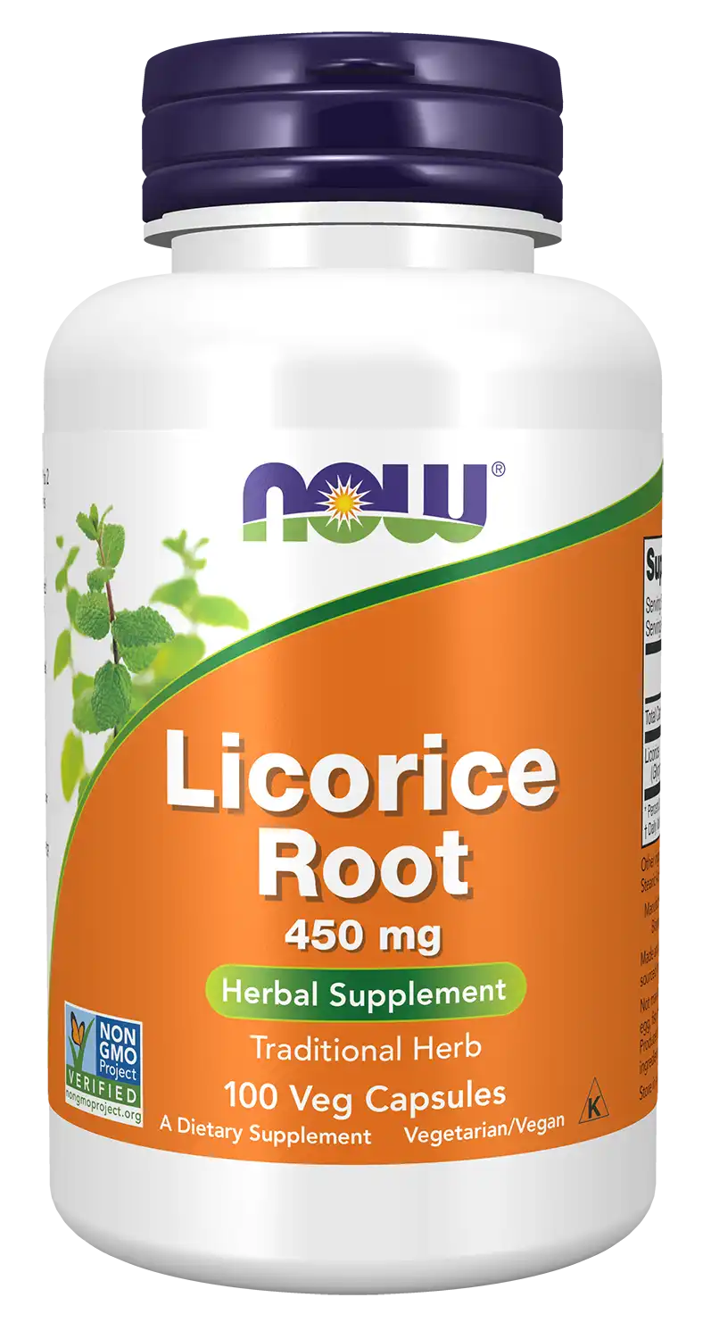 Licorice Root 450 mg Veg Capsules