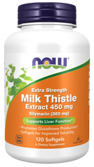 Milk Thistle Extract, Extra Strength 450 mg Softgels