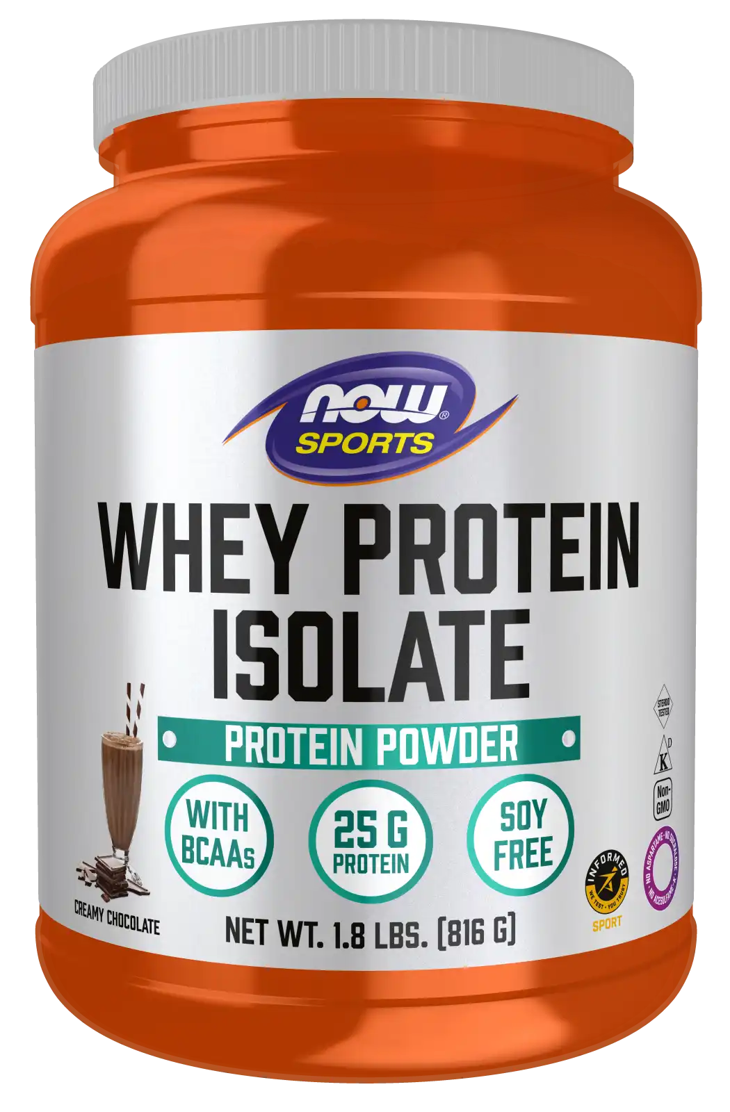 Whey Protein Isolate, Creamy Chocolate Powder