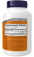 L-Ornithine 500 mg Veg Capsules