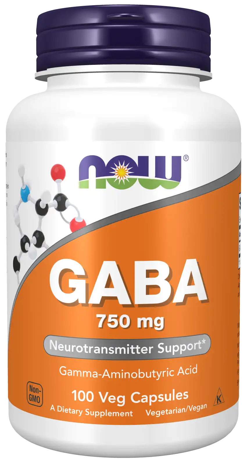 GABA 750 mg Veg Capsules
