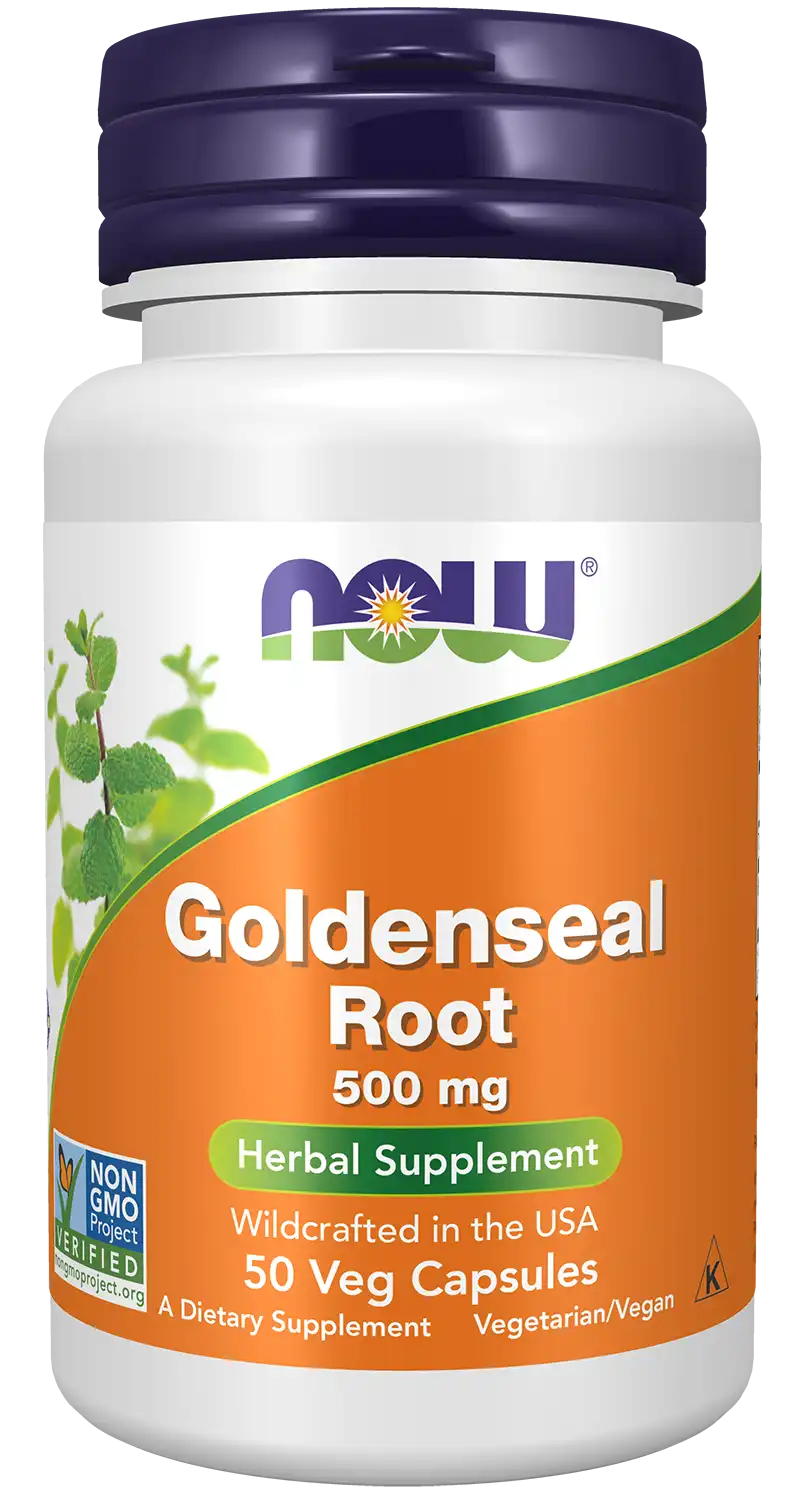 Goldenseal Root 500 mg Veg Capsules
