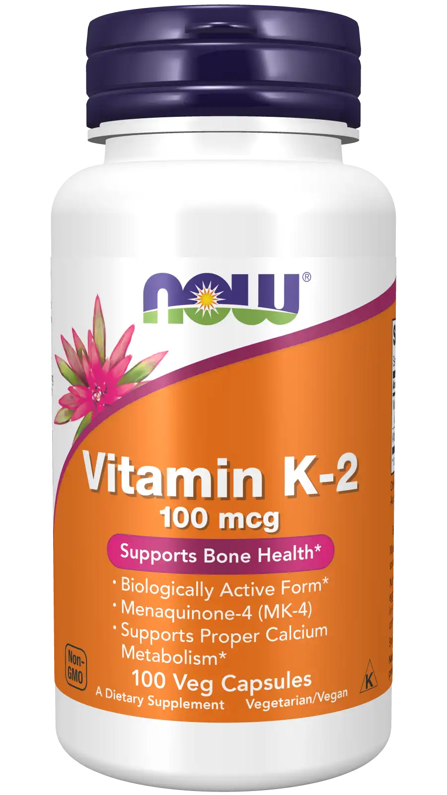 Vitamin K-2 100 mcg Veg Capsules
