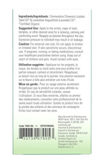 Lavender Calming Essential Oil Blend, Organic Roll-On