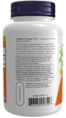 Senna Leaves 470 mg Veg Capsules