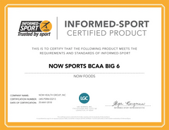 BCAA Big 6 Powder, Watermelon Flavor