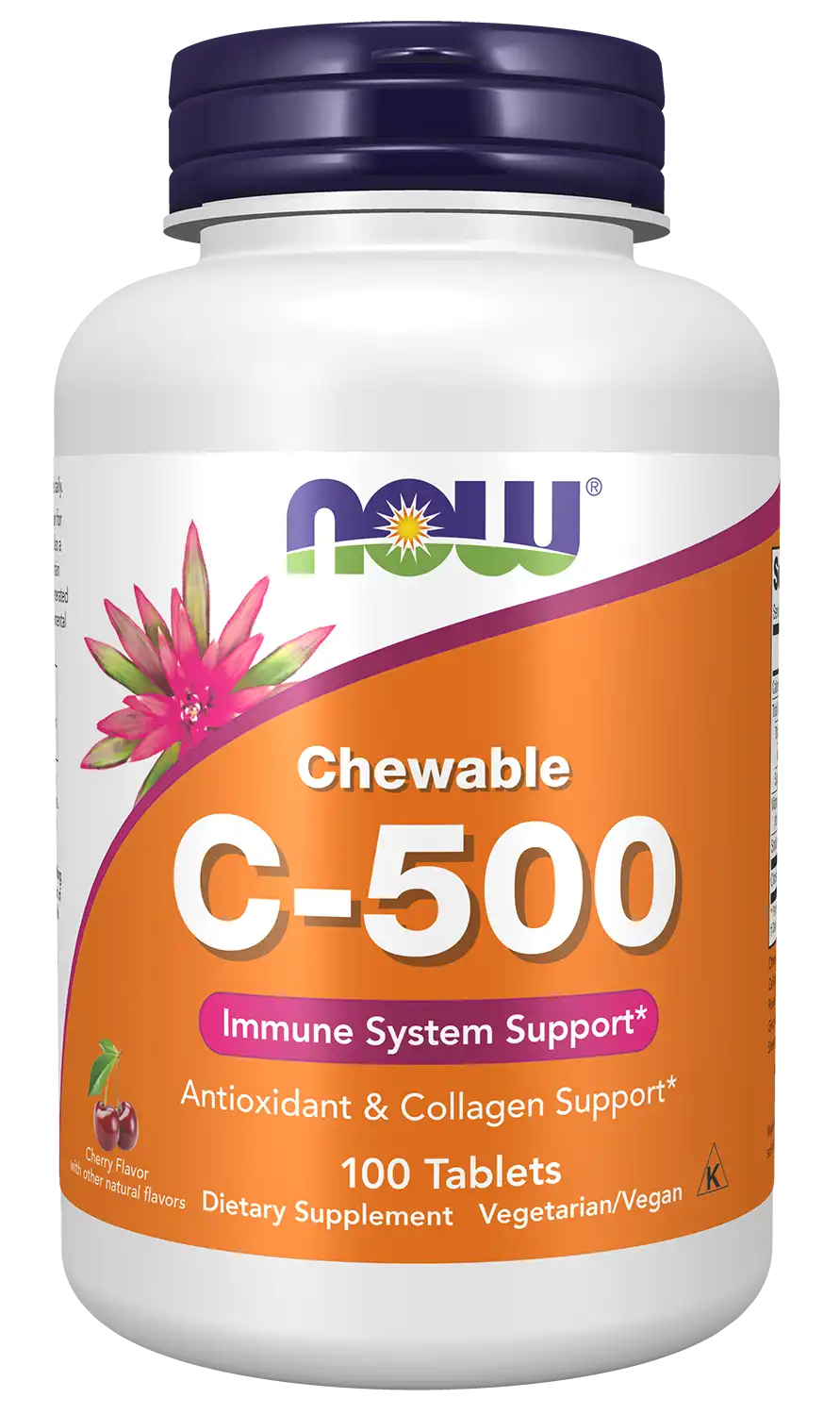 Vitamin C-500 Cherry Chewable Tablets