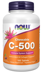 Vitamin C-500 Cherry Chewable Tablets