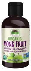Monk Fruit Liquid, Organic Alcohol-Free Glycerite