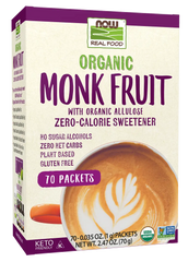Monk Fruit with Allulose, Organic Packets
