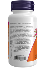 Pantothenic Acid 500 mg Veg Capsules