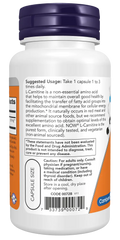 L-Carnitine 500 mg Veg Capsules