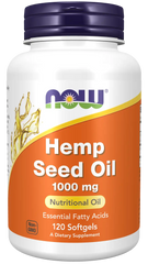 Hemp Seed Oil 1000 mg Softgels