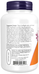 Sunflower Lecithin 1200 mg Softgels