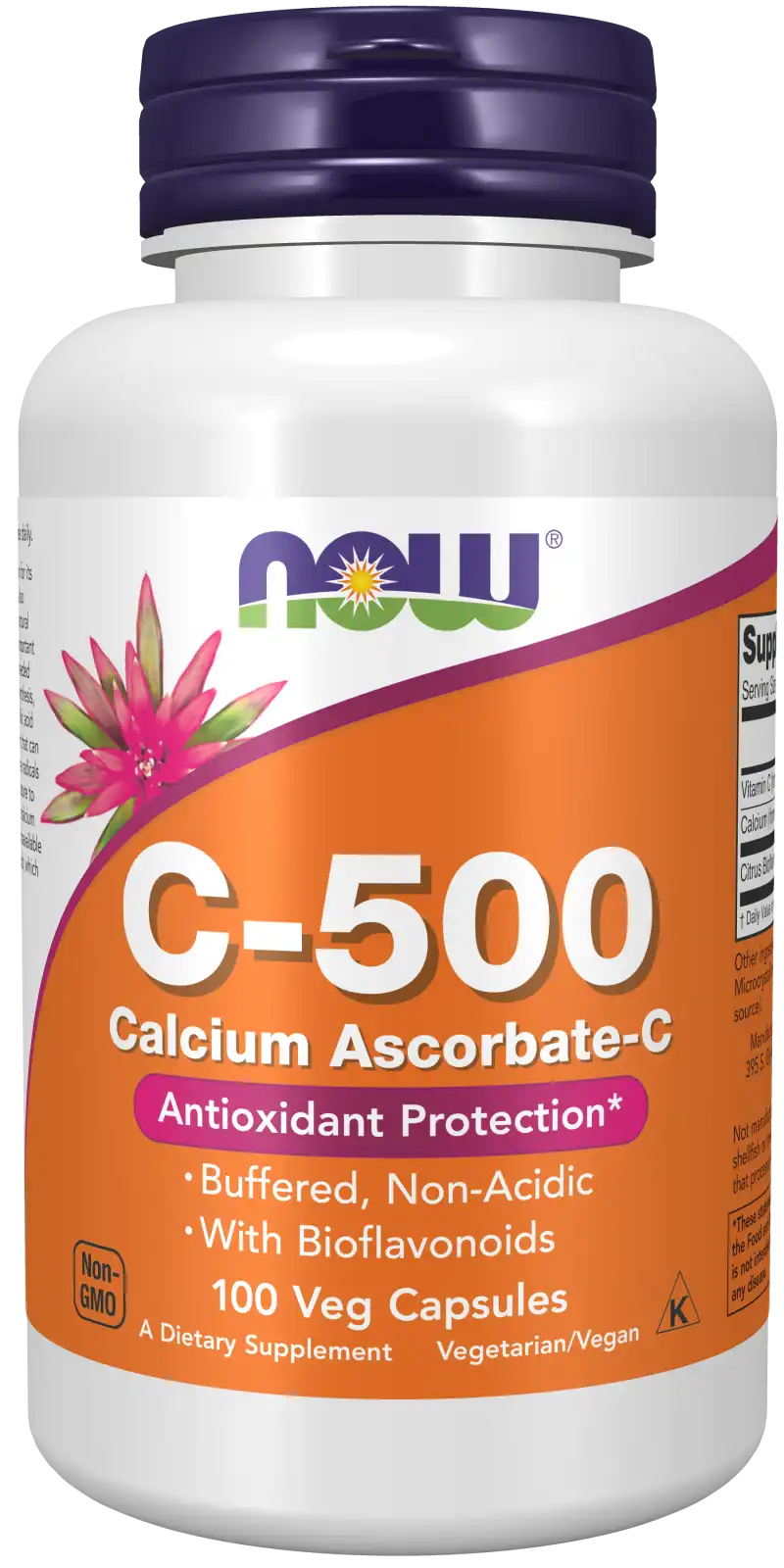 Vitamin C-500 Calcium Ascorbate-C Veg Capsules