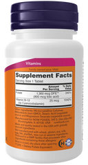 Folic Acid 800 mcg with Vitamin B-12 Tablets