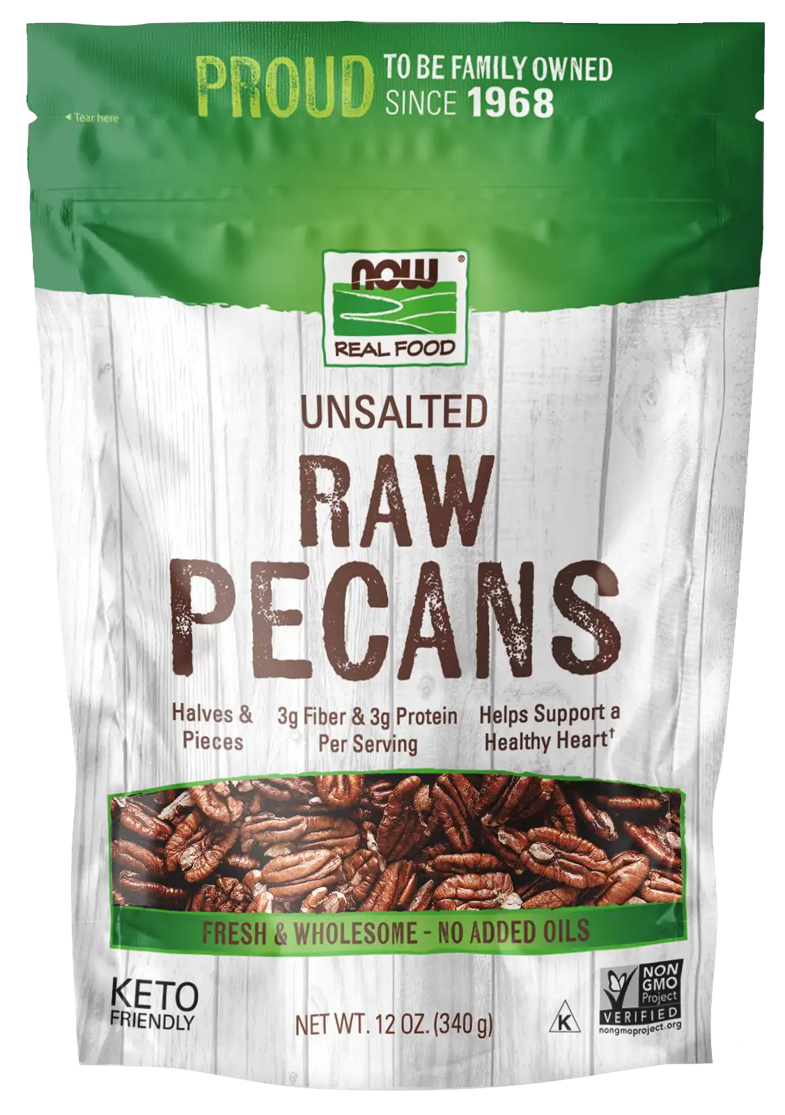 Pecans, Raw & Unsalted