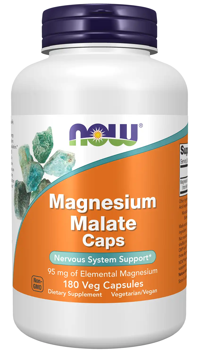 Magnesium Malate Caps Veg Capsules