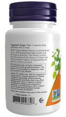 Ginkgo Biloba, Double Strength 120 mg Veg Capsules