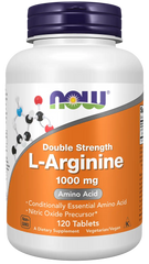 L-Arginine, Double Strength 1000 mg Tablets