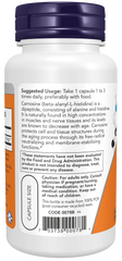L-Carnosine 500 mg Veg Capsules