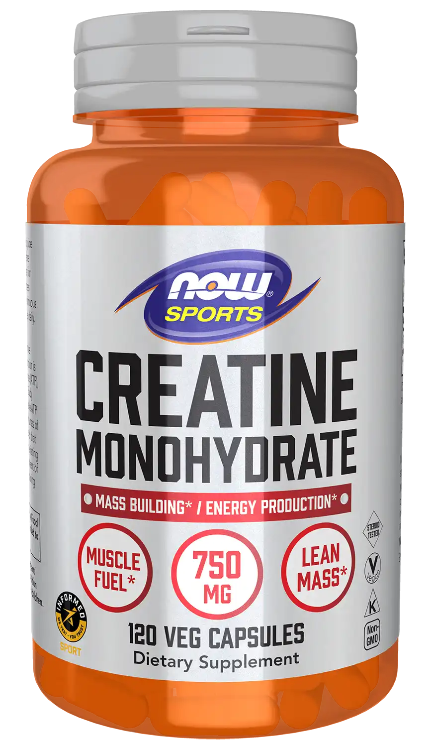Creatine Monohydrate 750 mg Veg Capsules