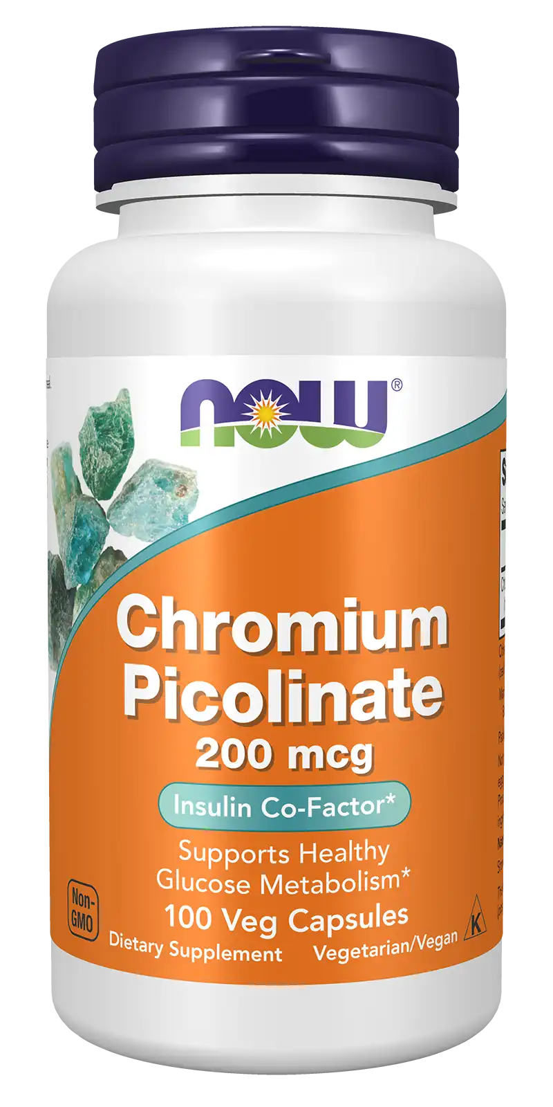 Chromium Picolinate 200 mcg Veg Capsules