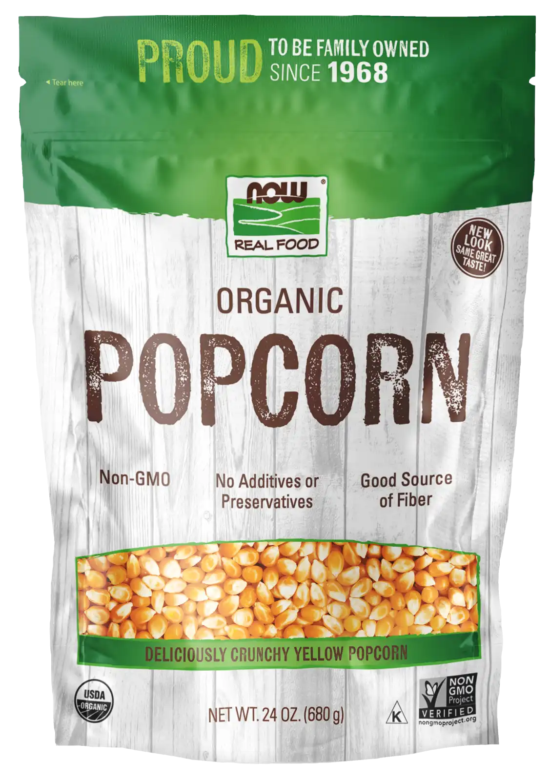 Popcorn, Organic