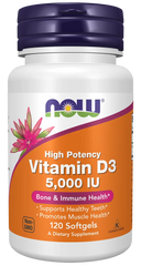 Vitamin D3 5000 IU Softgels