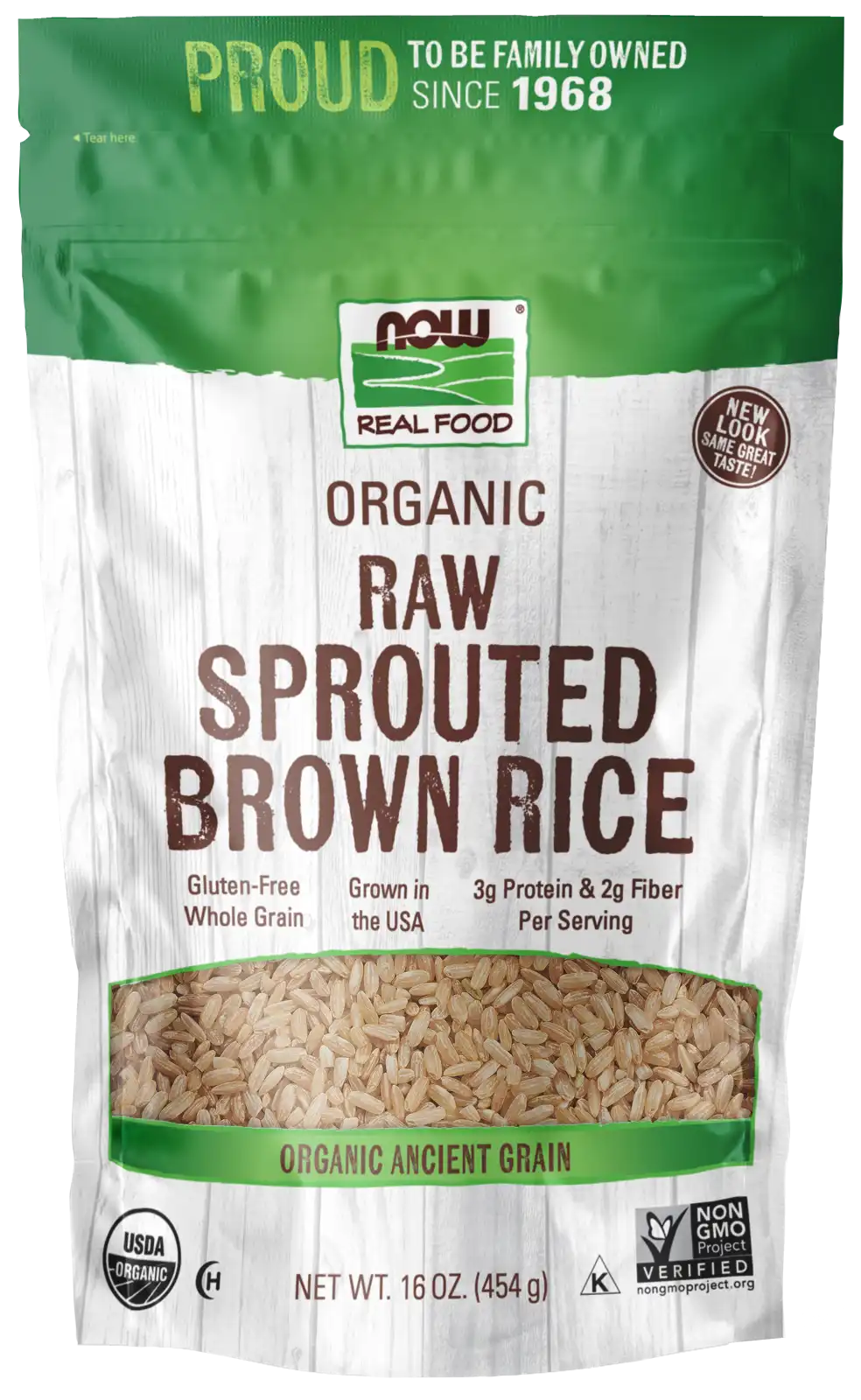 Sprouted Brown Rice, Organic